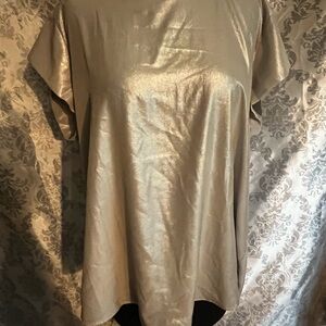 Chico’s Elegant Metallic Women's Top
